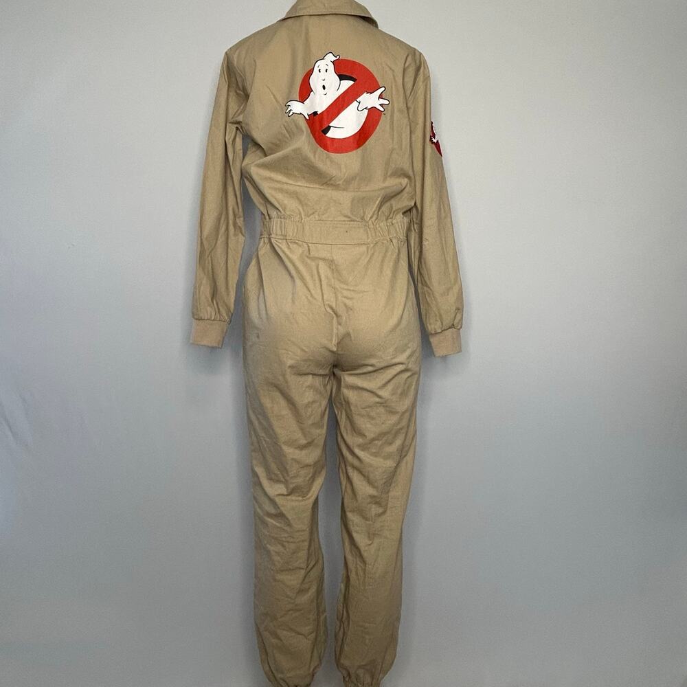 Ghostbusters Adult Jumpsuit Costume Spirit Halloween 2024 Tan Size S Cosplay